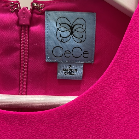 CeCe Tie-Sleeve Shift Dress Size 2 - Picture 11 of 14